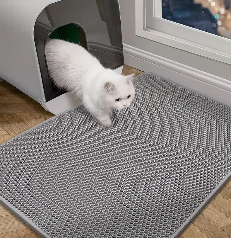 Tapis de litière pour chat